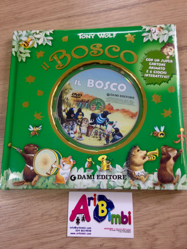 IL BOSCO - TONY WOLF CON CD - NUOVO IL BOSCO - TONY WOLF CON CD - NUOVO