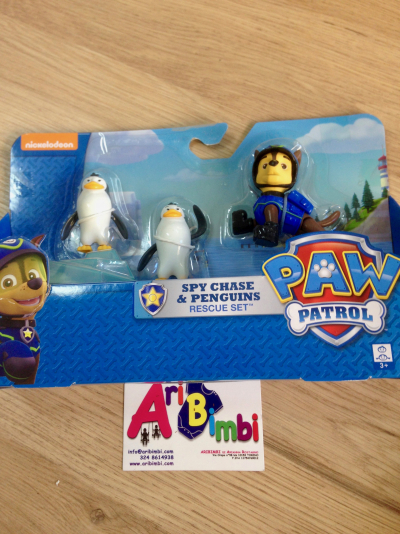 SPY CHASE AND PENGUINS PAW PATROL - NUOVO