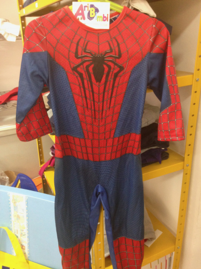 VESTITO CARNEVALE SPIDERMAN TAGLIA 3 ANNI