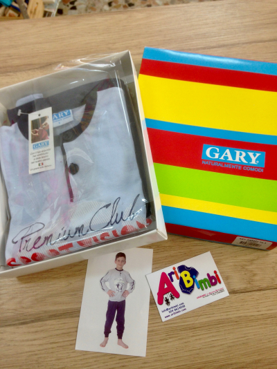 PIGIAMA GARY 6 ANNI MASCHIO - NUOVO PIGIAMA GARY 6 ANNI MASCHIO - NUOVO