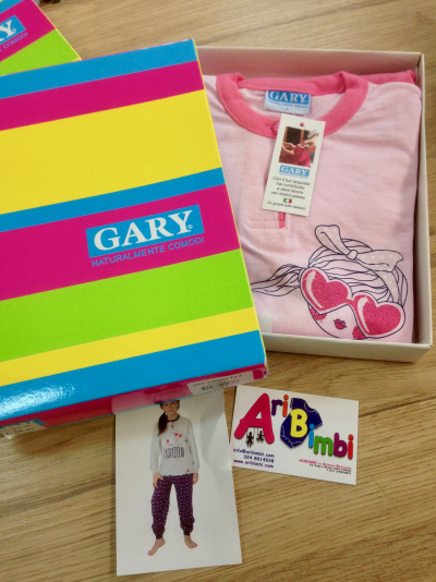 PIGIAMA GARY 6 ANNI FEMMINA - NUOVO PIGIAMA GARY 6 ANNI FEMMINA - NUOVO