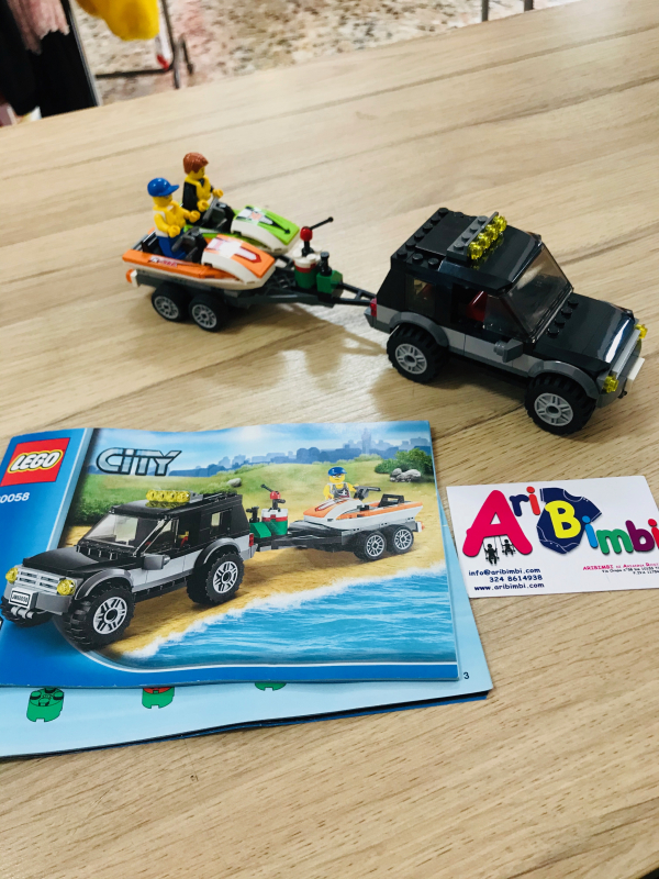 LEGO CITY 60058 SUV CON MOTO ACQUA