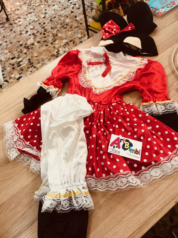 COSTUME MINNIE DISNEY 2-3 ANNI