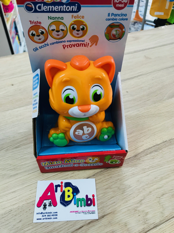 MIAO EMOZIONI E COCCOLE FISHER PRICE - NUOVO