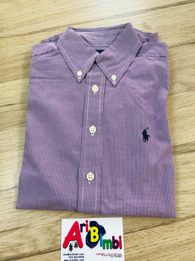 CAMICIA RALPH LAUREN 7 ANNI