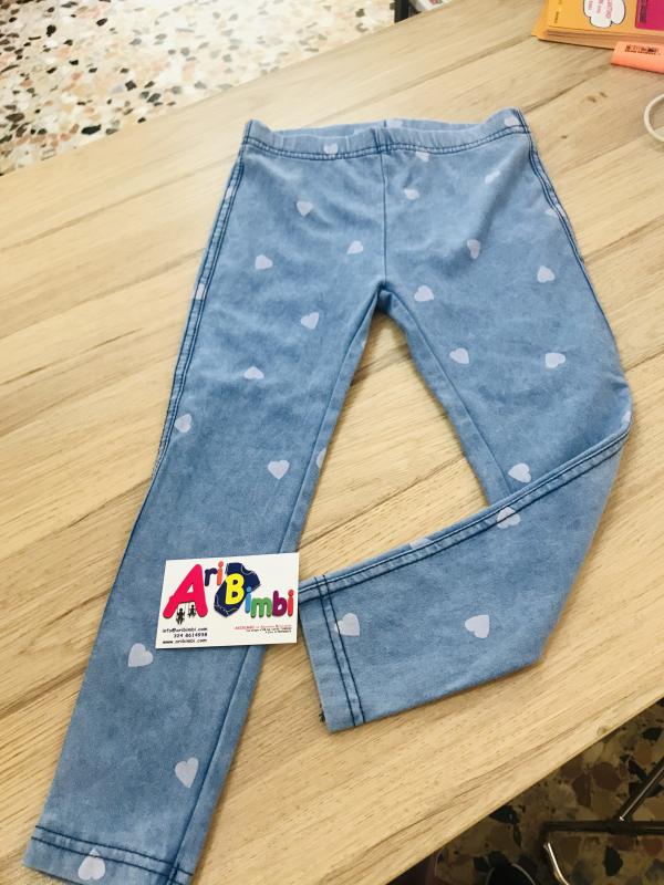 LEGGINS ZARA GIRLS 5-6 ANNI