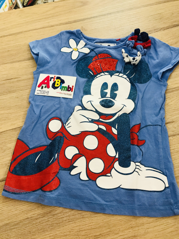 MAGLIETTA MINNIE DISNEY 5-6 ANNI