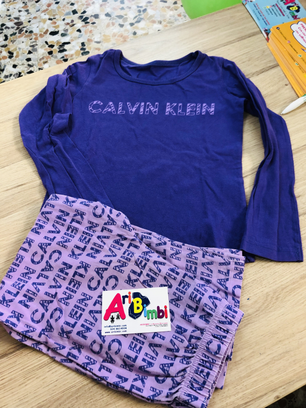 PIGIAMA CALVIN KLEIN 4-5 ANNI