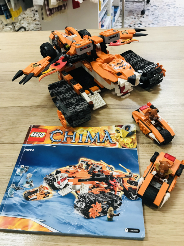 LEGO CHIMA 70224 COMANDO MOBILE DI TIGER