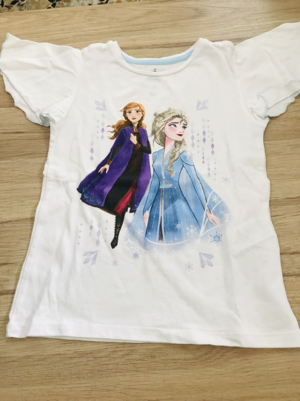 MAGLIETTA FROZEN DISNEY 5-6 ANNI