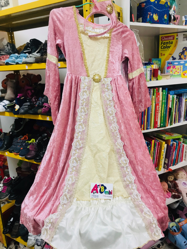 COSTUME PRINCIPESSA 6 ANNI EUREKA KIDS