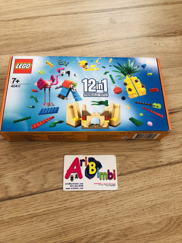 LEGO 40411 12 IN 1 REBUILD INTO, NUOVO
