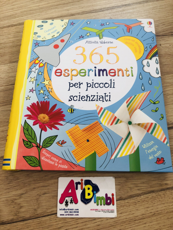 365 ESPERIMENTI PER PICCOLI SCIENZIATI, USBORNE, NUOVO