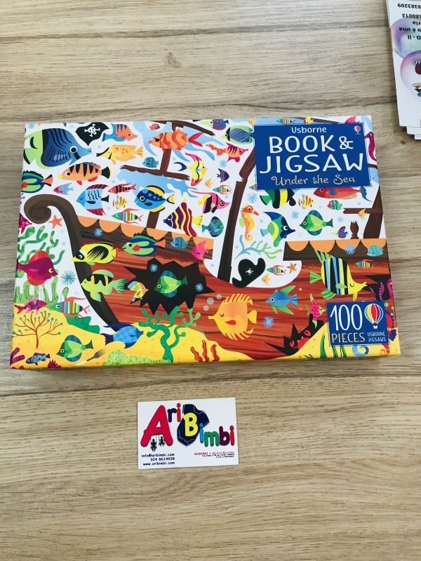 PUZZLE BOOK AND JIGSAW USBORNE