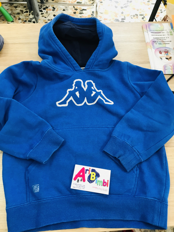 FELPA ROBE DI KAPPA 5-6 ANNI