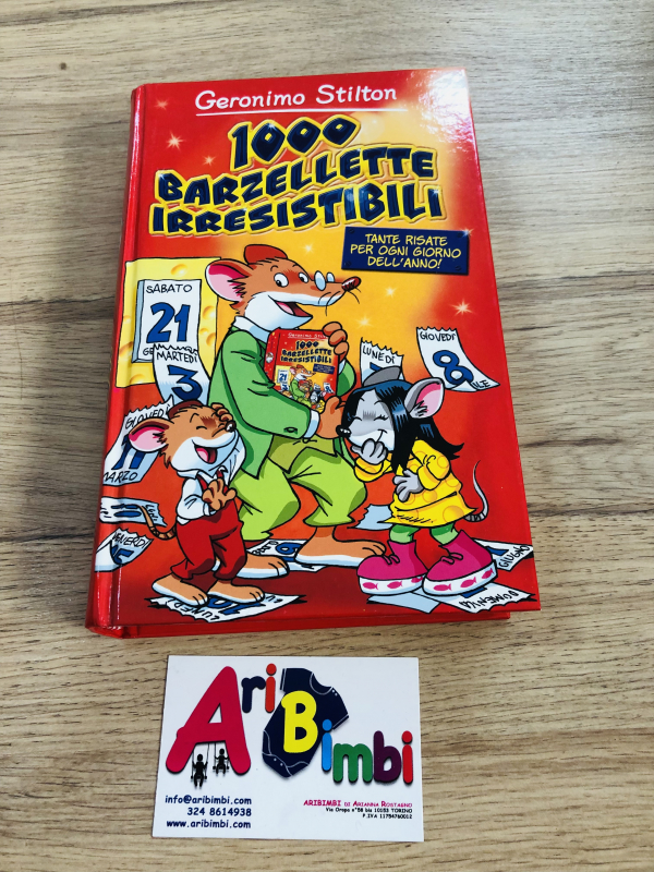 GERONIMO STILTON, 1000 BARZELLETTE IRRESISTIBILI