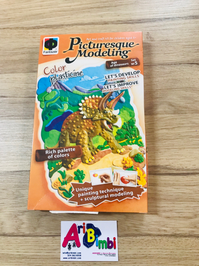 SET PLASTILINA DINOSAURO TRICERATOPO - SMALL FOOT LEGLER