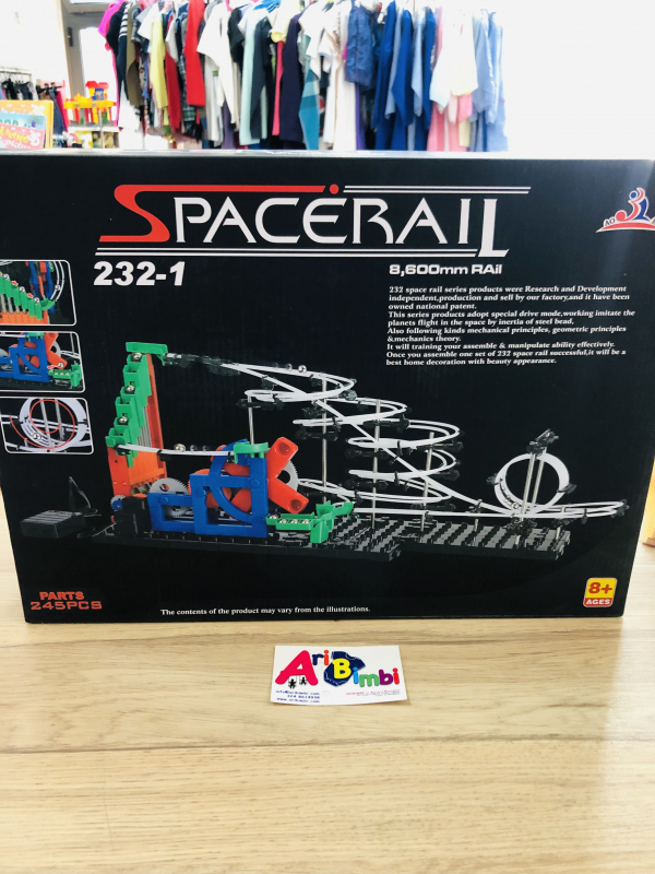 PISTA BIGLIE SPACERAIL DA 8 ANNI, SMALL FOOT LEGLER