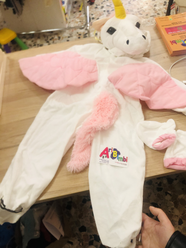 COSTUME UNICORNO 86 - 92 cm