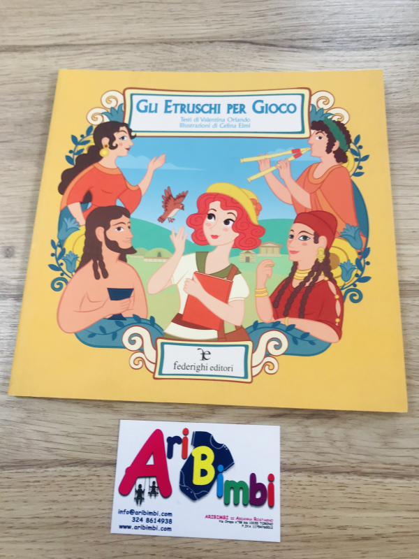 GLI ETRUSCHI PER GIOCO, FEDERIGHI EDITORI, NUOVO GLI ETRUSCHI PER GIOCO, FEDERIGHI EDITORI, NUOVO