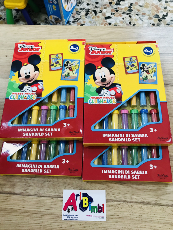 IMMAGINI DI SABBIA TOPOLINO DISNEY, NUOVO