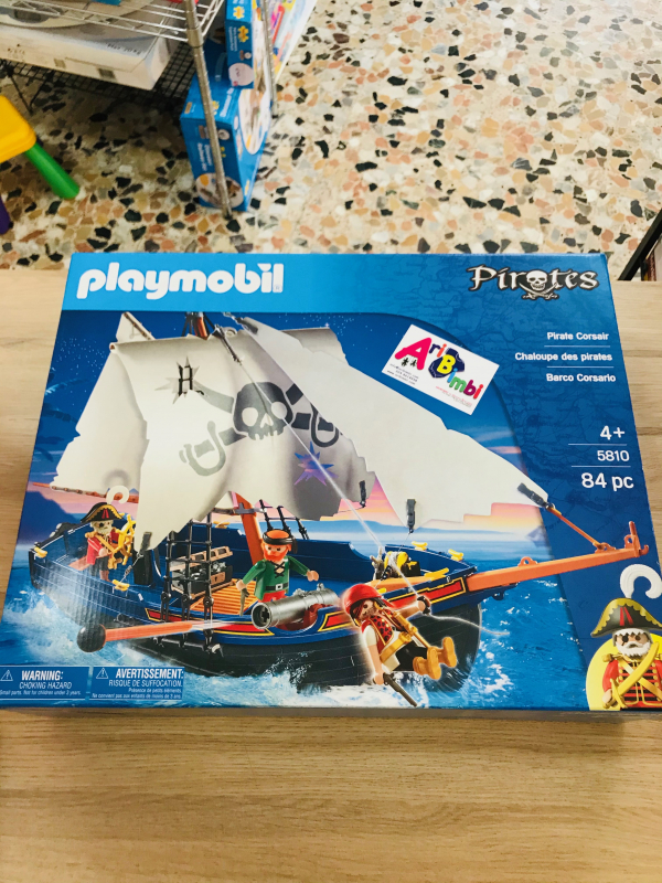 PLAYMOBIL NAVE CORSARI 5810, NUOVO