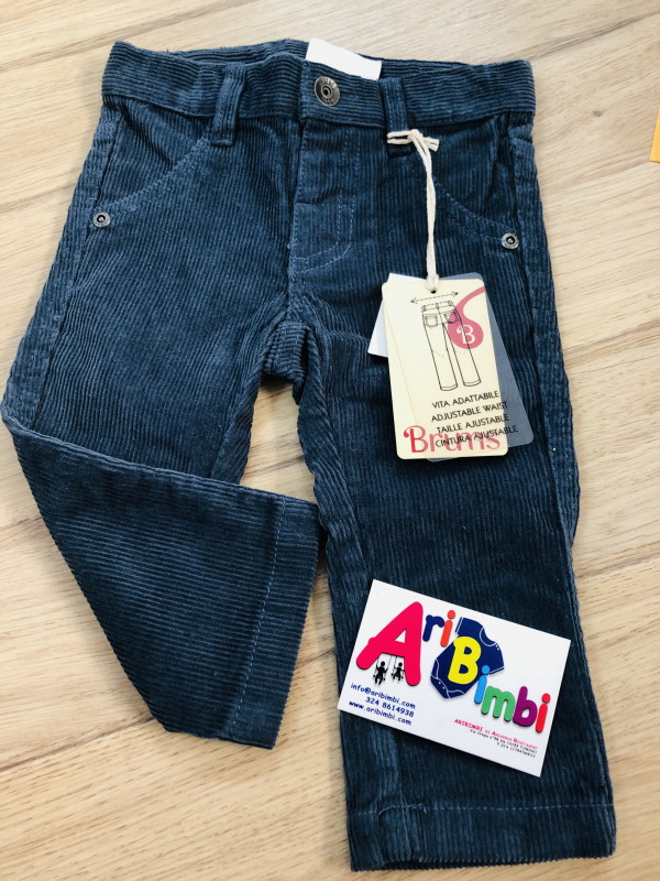 BRUMS, PANTALONE VELLUTO 6 mesi