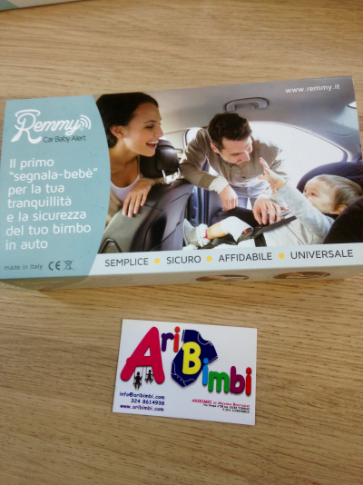 DISPOSITIVO ANTI ABBANDONO REMMY CAR BABY ALERT - DOPPIO STANDARD