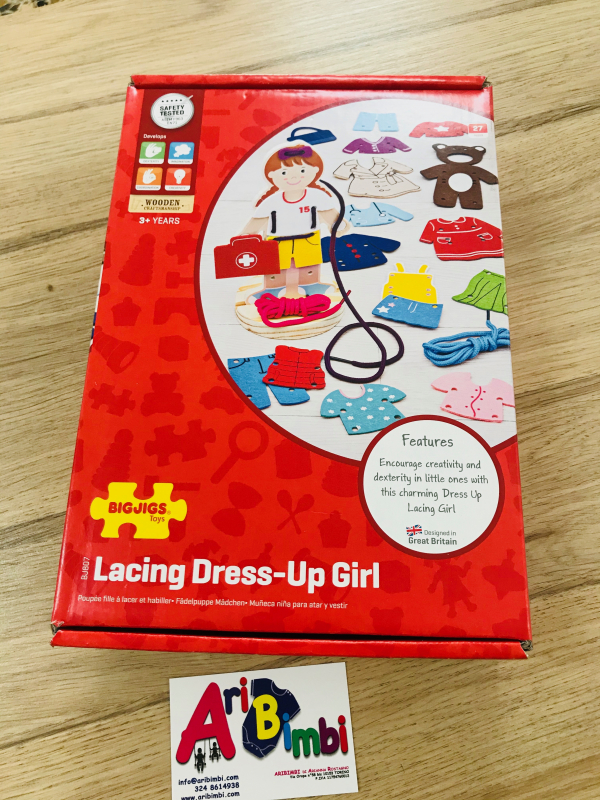 BAMBINA DA VESTIRE BIGJIGS TOYS