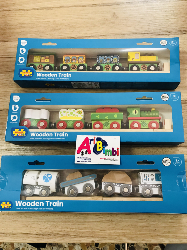 TRENINO IN LEGNO - BIGJIGS TOYS