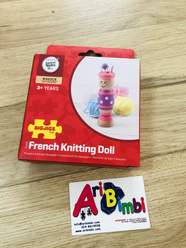 FRENCH KNITTING IN LEGNO - BIGJIGS TOYS