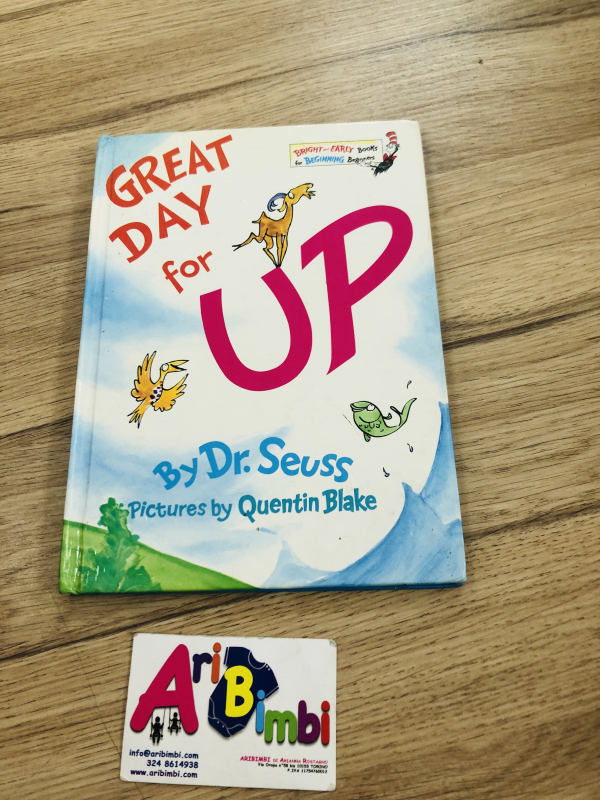 GREAT DAY FOR UP, BY DR. SEUSS, LIBRO IN INGLESE