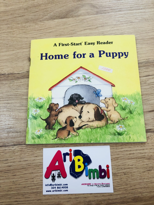 HOME FOR A PUPPY - LIBRO IN INGLESE