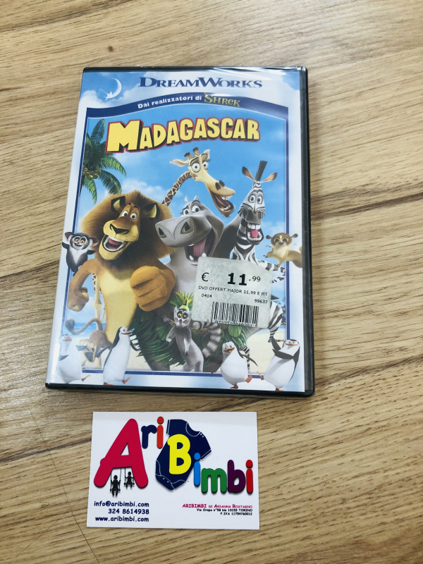 DVD MADAGASCAR, NUOVO