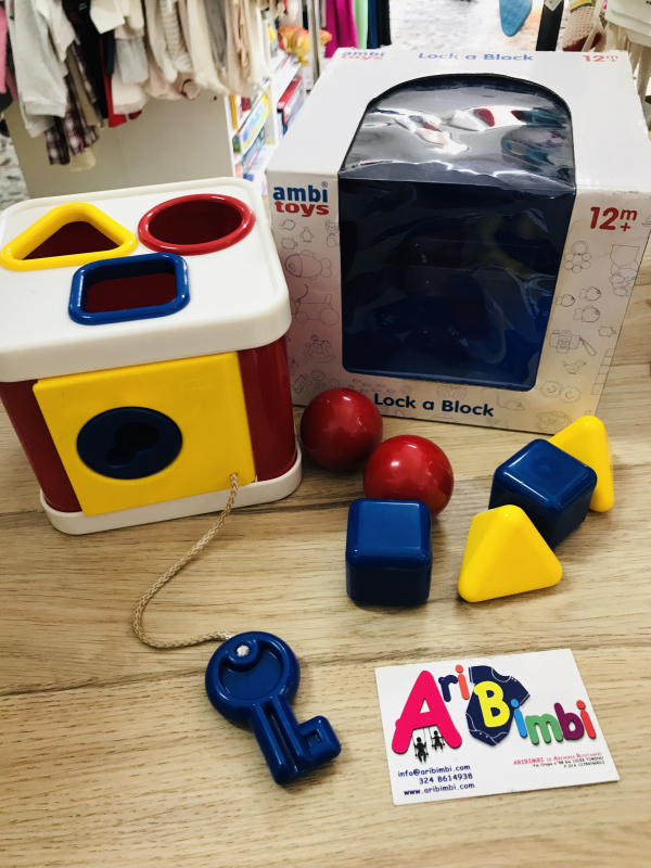 LOCK AND BLOCK AMBI TOYS, GIOCO DELLE SERRATURE