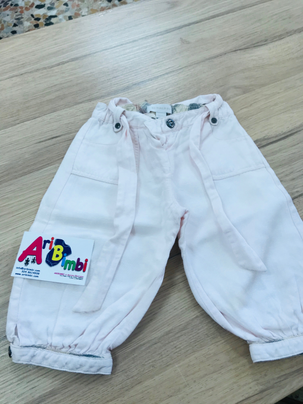 PANTALONI BURBERRY 12 mesi