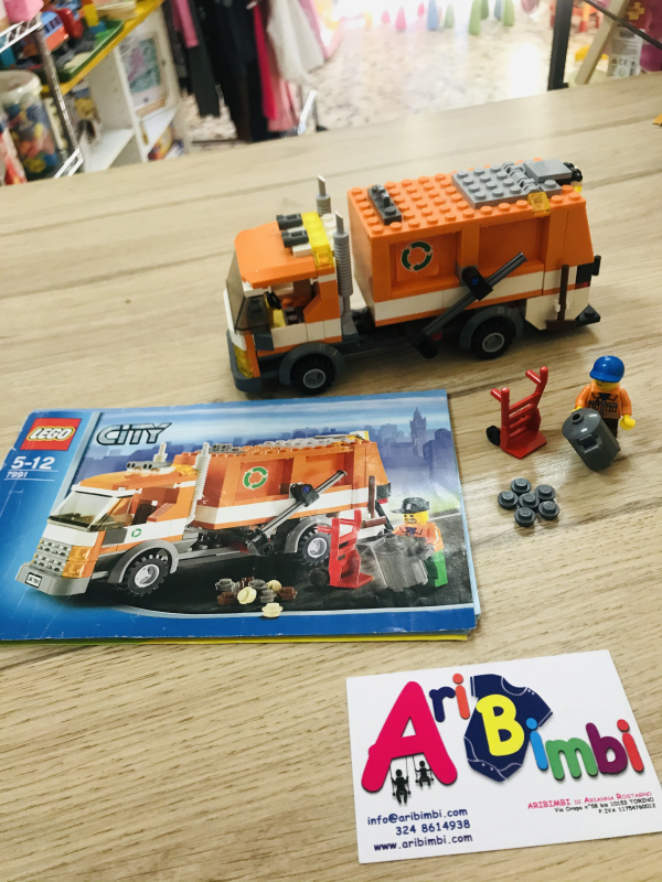 LEGO CITY 7991 CAMION SPAZZATURA 