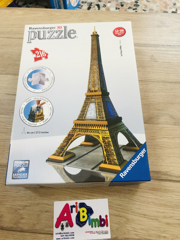 PUZZLE 3D LA TOUR EIFFEL