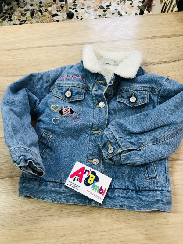 GIACCA JEANS DISNEY PELOSA 4 ANNI