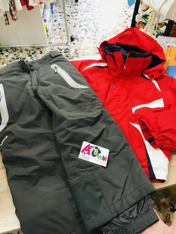 GIACCA SCI E PANTALONI WEDZE 6 ANNI