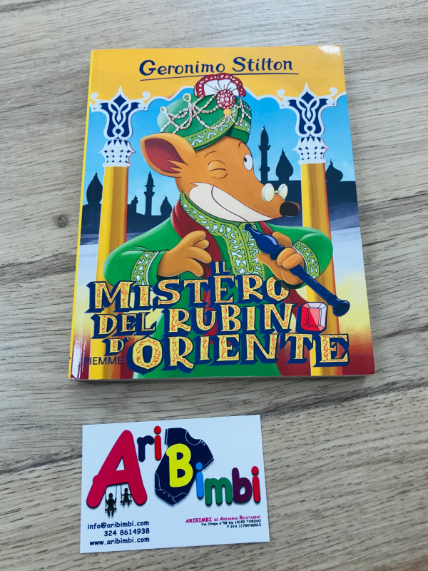 GERONIMO STILTON - IL MISTERO DEL RUBINO D ORIENTE - PIEMME