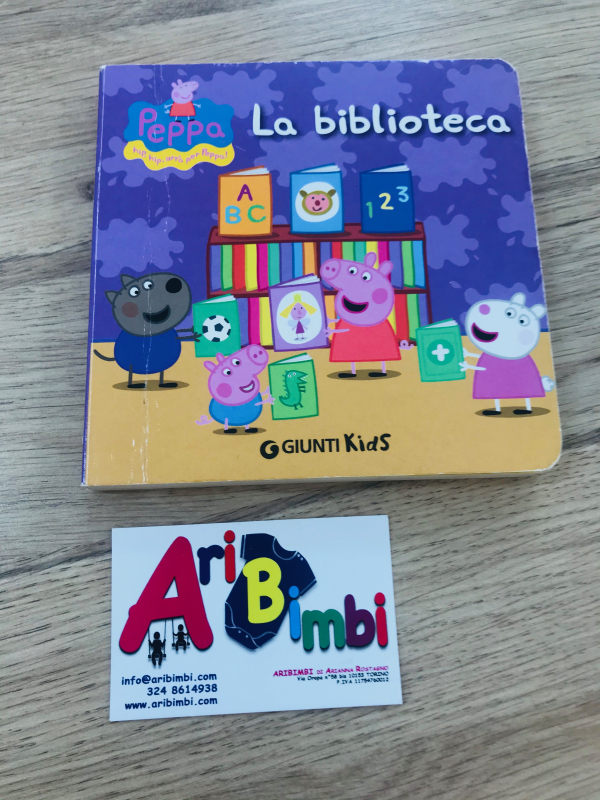 LIBRO PEPPA PIG LA BIBLIOTECA