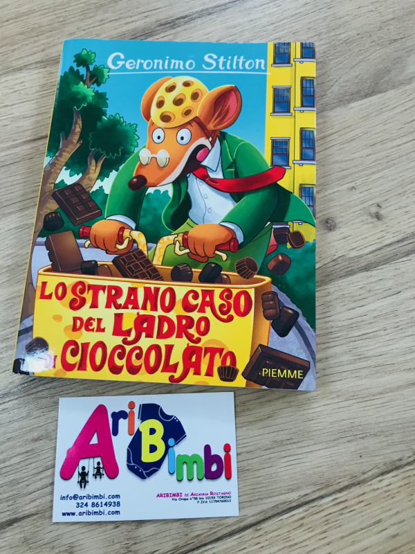 GERONIMO STILTON, LO STRANO CASO DEL LADRO DI CIOCCOLATO