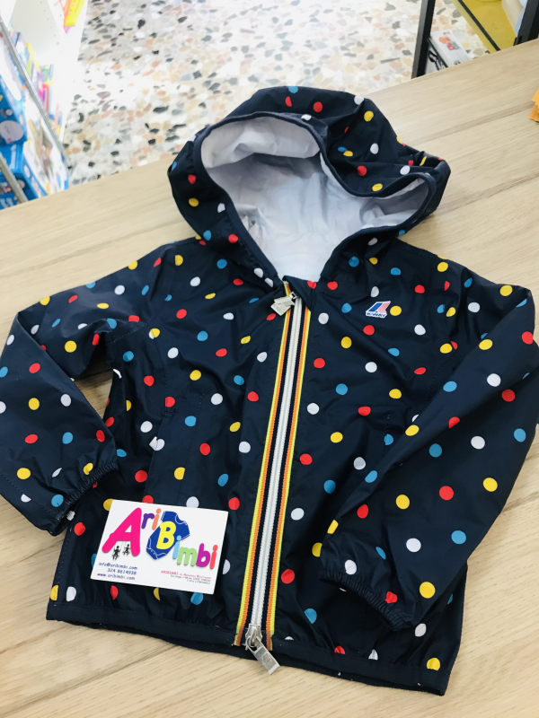 KWAY K-WAY LILY PLUS GRAPHIC, IMPERMEABILE, 3 ANNI