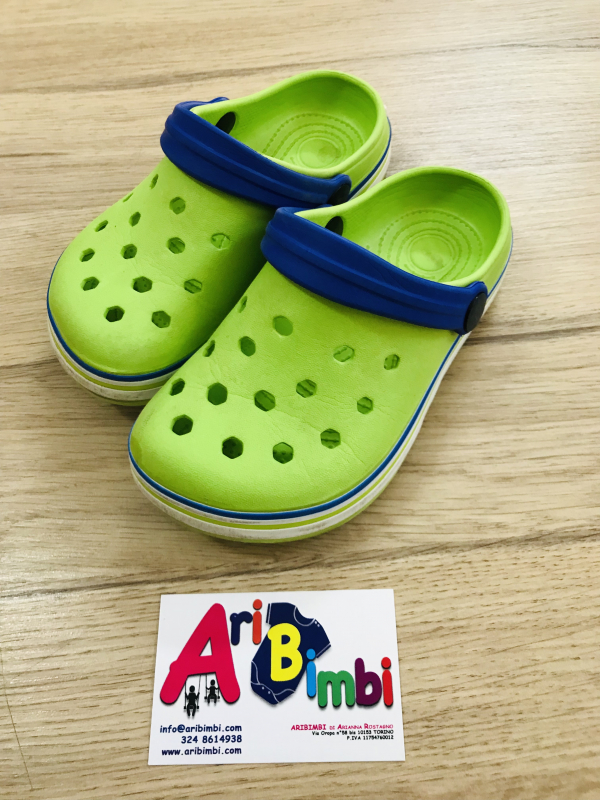 CIABATTE TIPO CROCS N 28-29