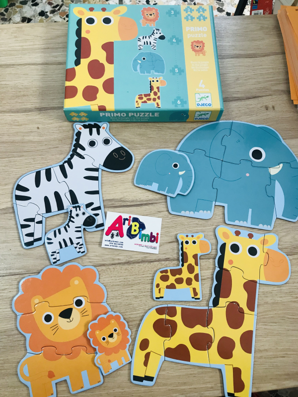 PUZZLE DJECO, PRIMO PUZZLE, LA GIUNGLA