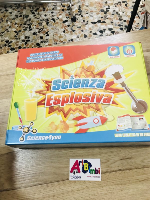 SCIENZA ESPLOSIVA, SCIENCE 4YOU, NUOVO