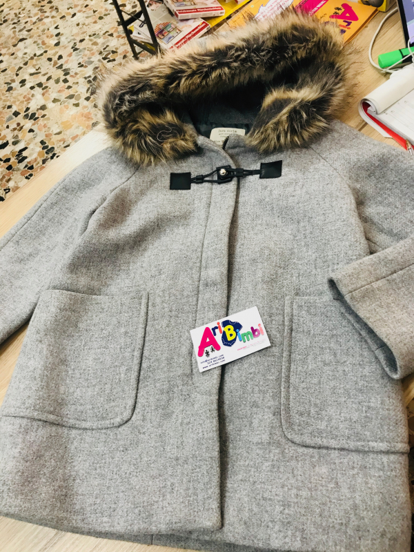 GIACCA PARKA ZARA GIRLS 9 ANNI