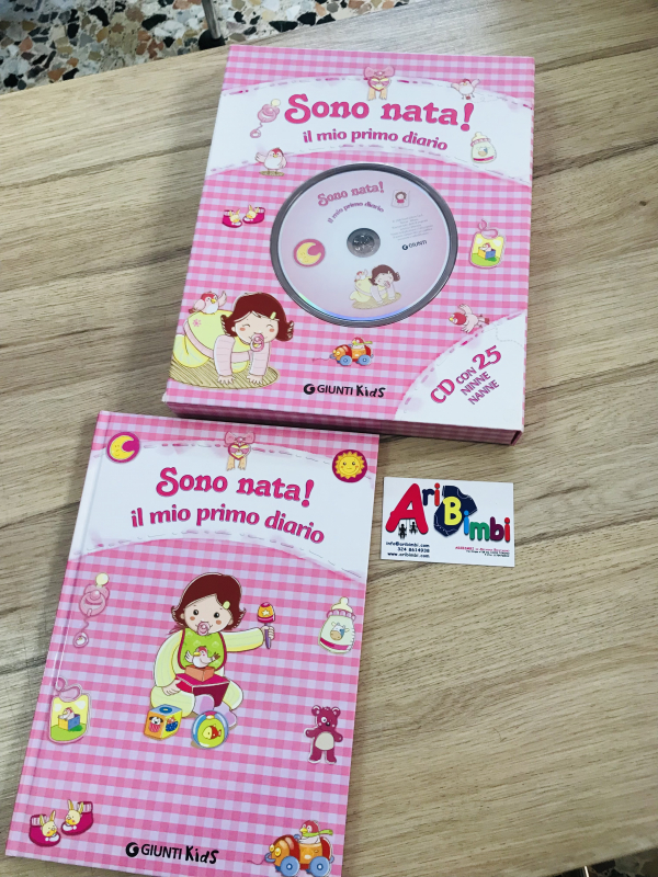 SONO NATA! IL MIO PRIMO DIARIO, GIUNTI KIDS, NUOVO SONO NATA! IL MIO PRIMO DIARIO, GIUNTI KIDS, NUOVO