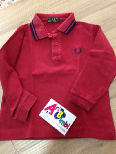 POLO A MANICA LUNGA FRED PERRY 2 ANNI